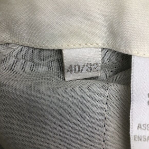 Savane Pleated Dress Pants Men’s 40 x 32 Navy Blue - Picture 6 of 8